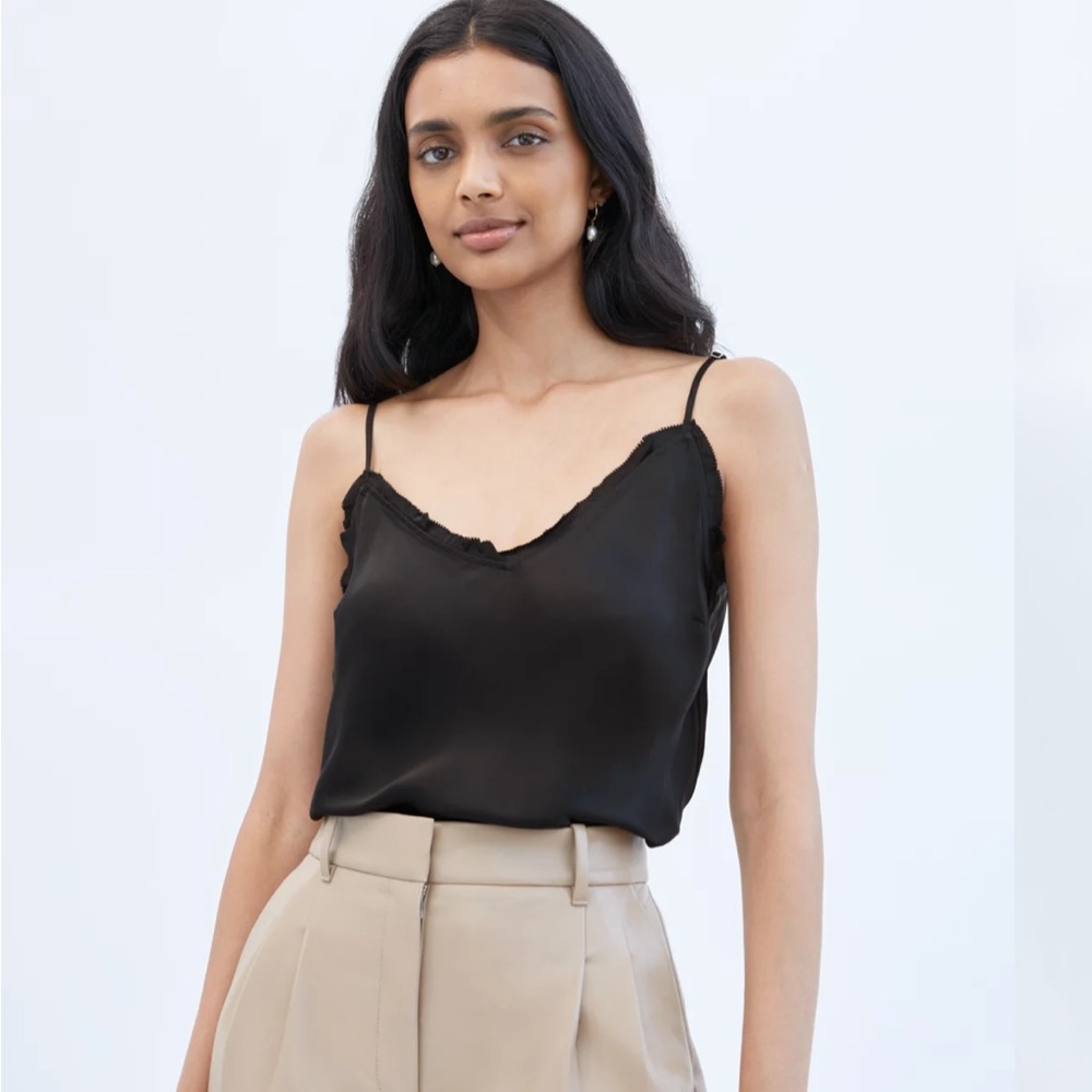 Aritzia Wilfred Ruffle Camisole